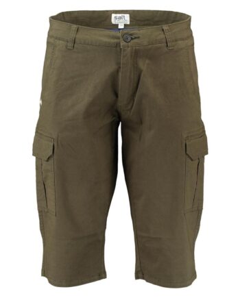 Salt Stretch Twill Cargo Capri