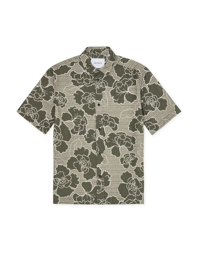 Charlie Poppy Aop Ss Shirt