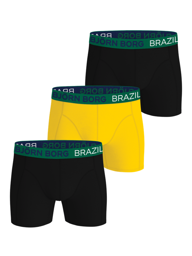 Cotton Stretch Boxer Brazil 3p Multipack