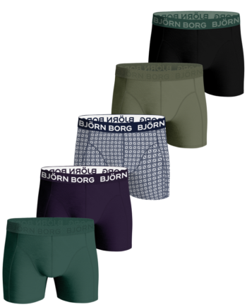 Cotton Stretch Boxer 5p  Multipack