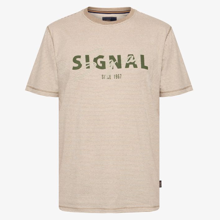 Lukesi Print Stripe Tee