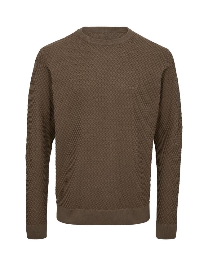 -neck Regular Fit Knit