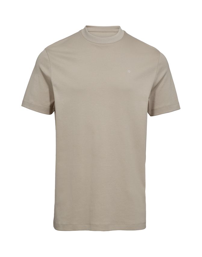 -neck  -shirt Modern Fit