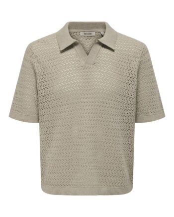 Onsnyle   Ss Split Polo Knit Cs