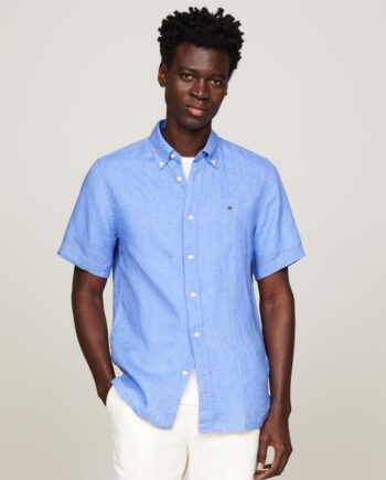 Pigment Dyed Linen Rf Shirt