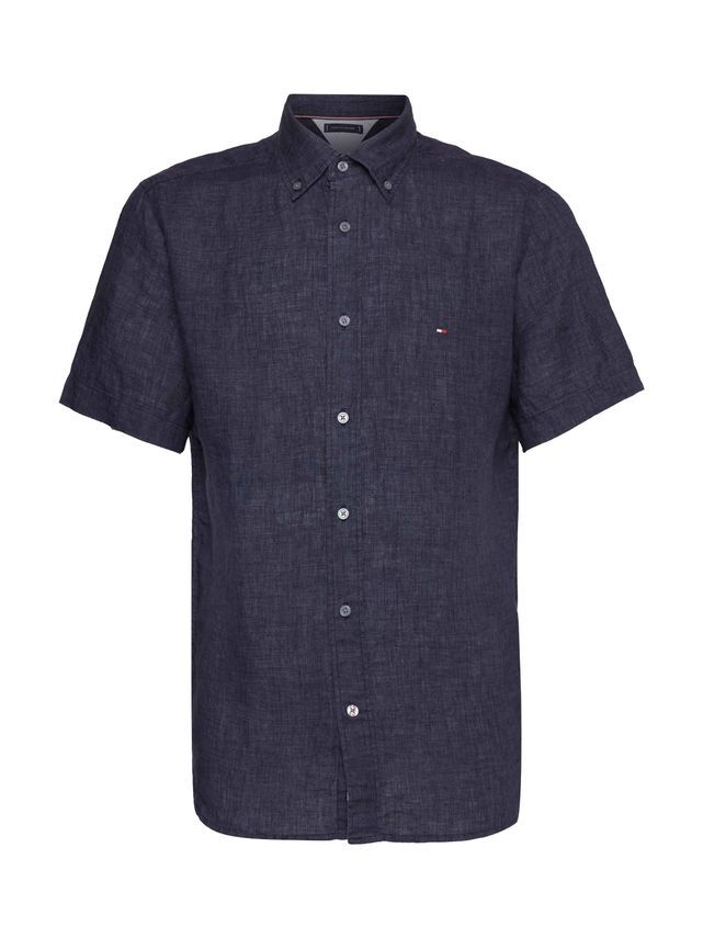 Pigment Dyed Linen Rf Shirt