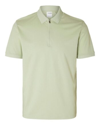 Slhfave Zip Ss Polo
