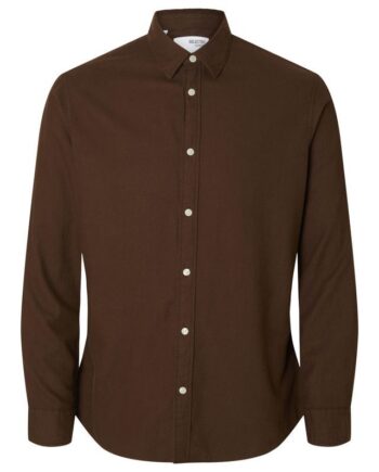 Slhslimowen-flannel Shirt Ls Noos