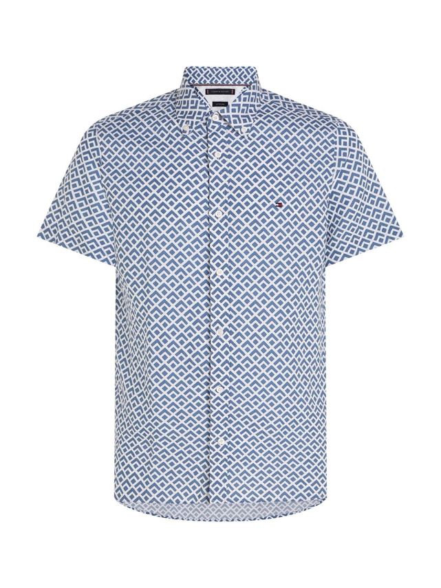 -co Li Geo Prt Sf Shirt