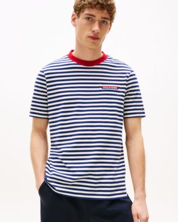 Americana Graphic Striped Tee