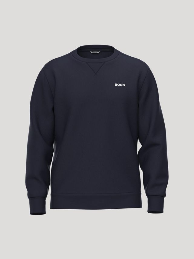 Borg Essential   Sweatshirt  Light Grey Melange