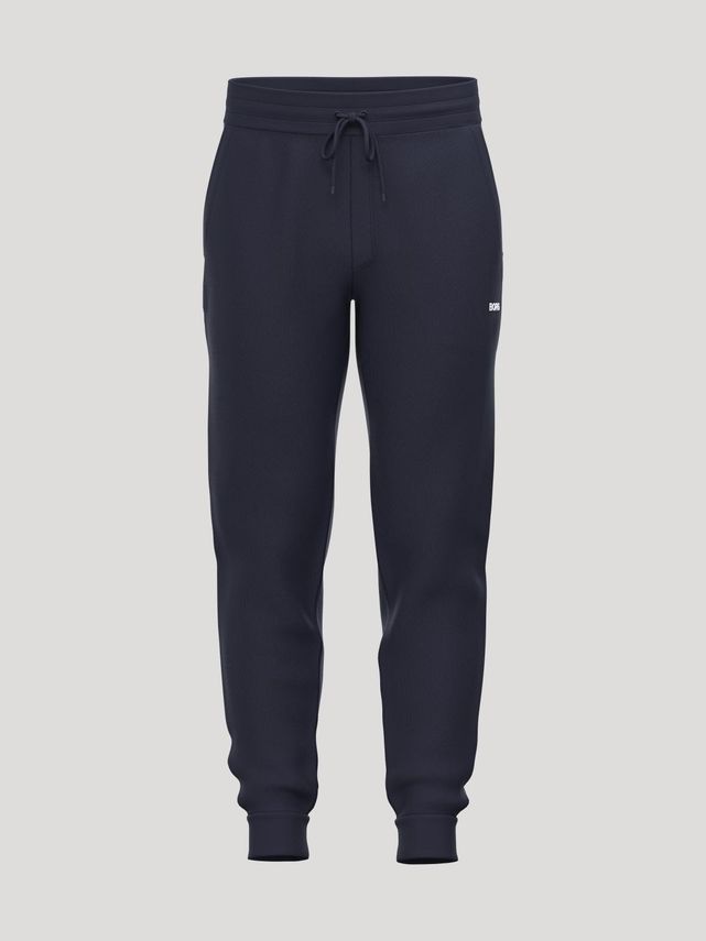Borg Essential Tapered Sweatpants Light Grey Melange