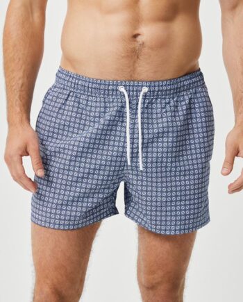 Borg Print Swim Shorts  Bb Tigre Big