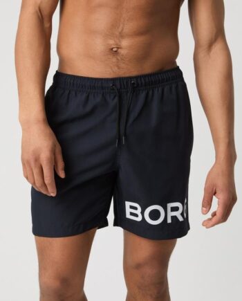 Borg Swim Shorts  Bone White