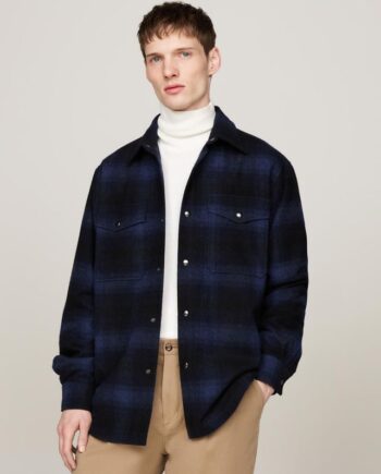 Brushed Check Overshirt