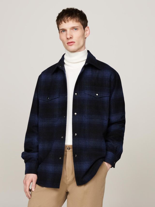 Brushed Check Overshirt