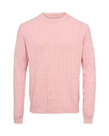Cable  -neck Knit Regular Fit