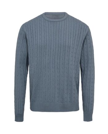 Cable  -neck Knit Regular Fit