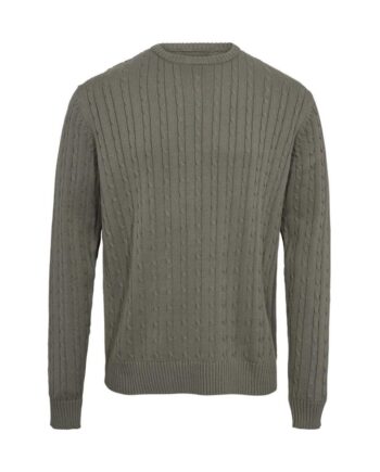 Cable  -neck Knit Regular Fit