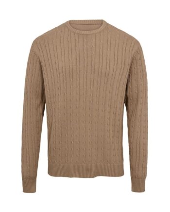 Cable  -neck Knit Regular Fit