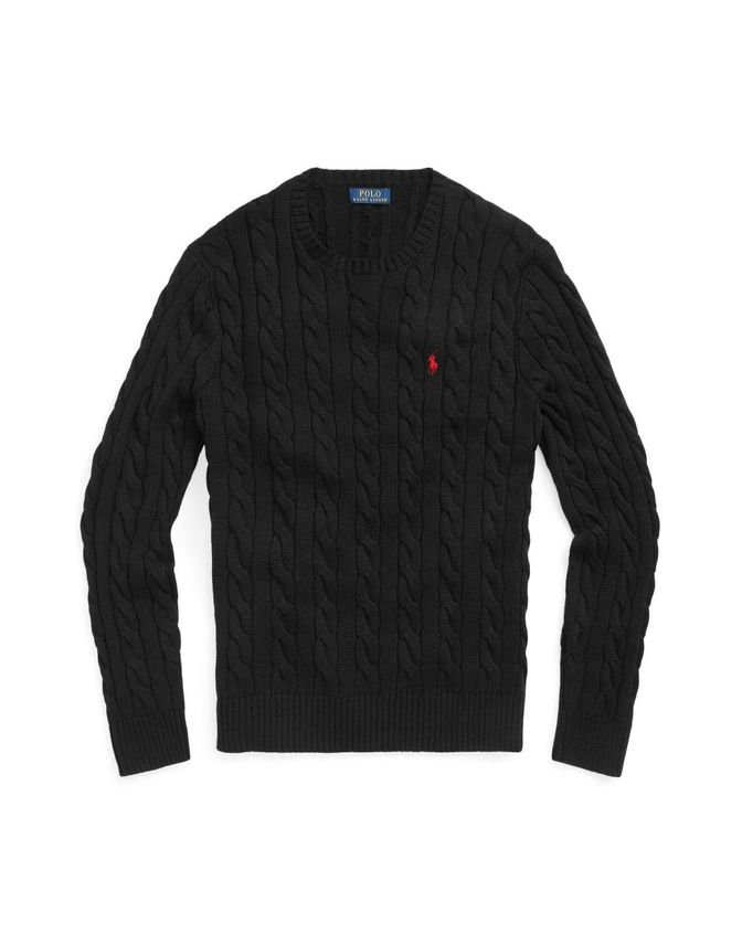 Cable-knit Cotton Sweater