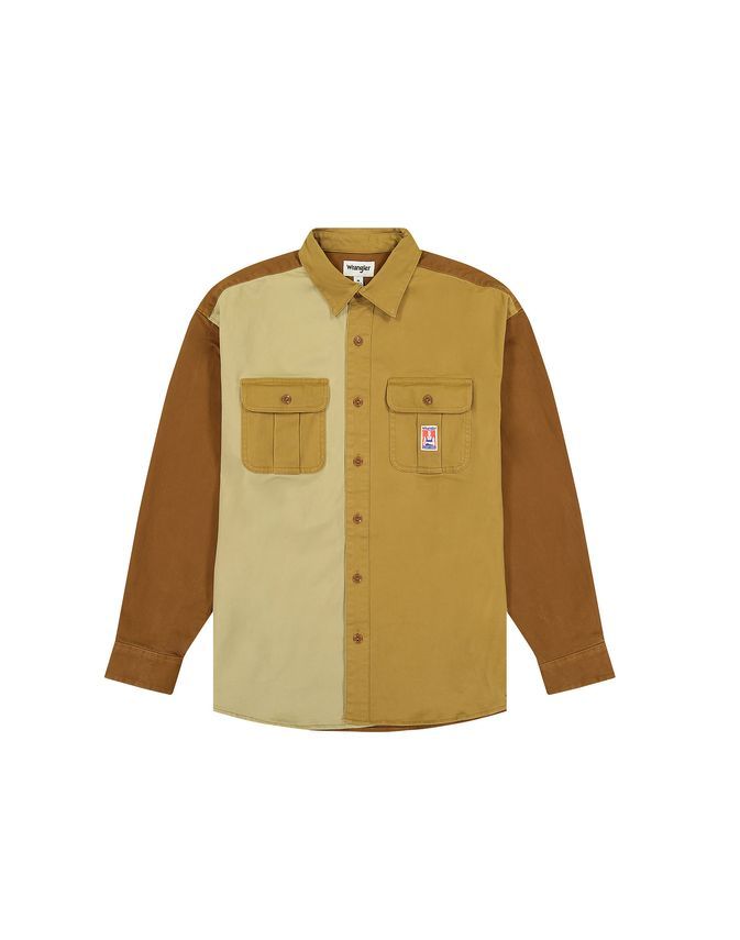Casey Colorblock Shirt Monks Robe