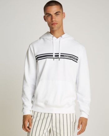 Central Chest Stripe Hoody