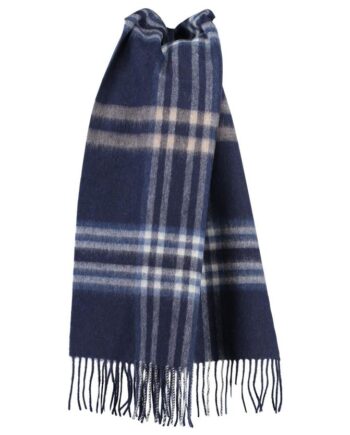 Checked Wool Scarf