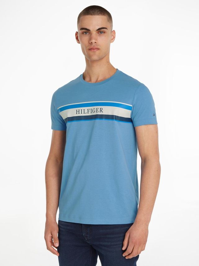 Chest Hilfiger Stripe Tee