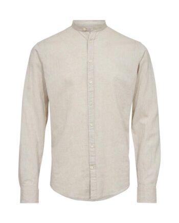 China Collar Linen     Shirt