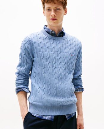 Classic Cable Crew Neck