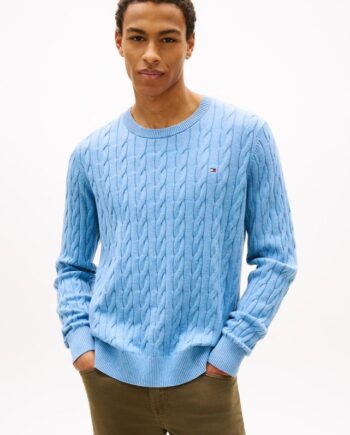 Classic Cable Crew Neck