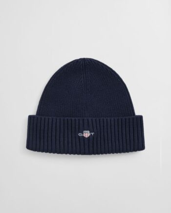 Cotton Blend Logo Beanie