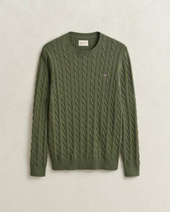 Cotton Cable  -neck