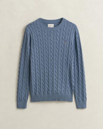 Cotton Cable  -neck