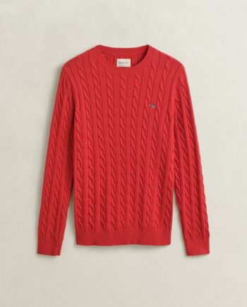 Cotton Cable  -neck