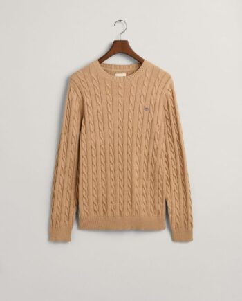 Cotton Cable  -neck