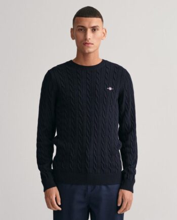 Cotton Cable  -neck