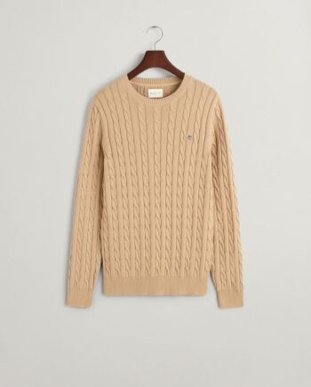 Cotton Cable  -neck