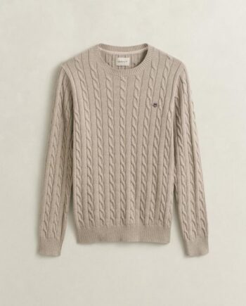 Cotton Cable  -neck