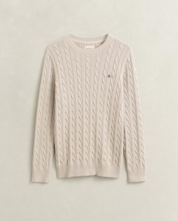 Cotton Cable  -neck