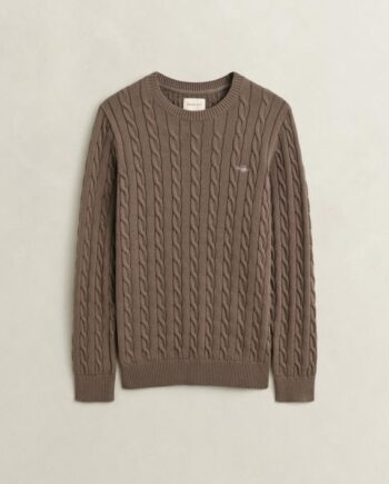 Cotton Cable  -neck