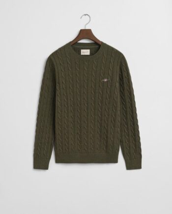 Cotton Cable  -neck