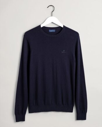 Cotton Cashmere  -neck Denim