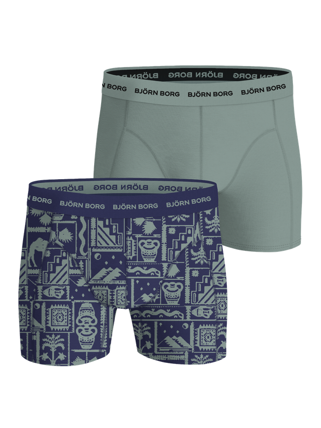 Cotton Stretch Boxer 2p Multipack