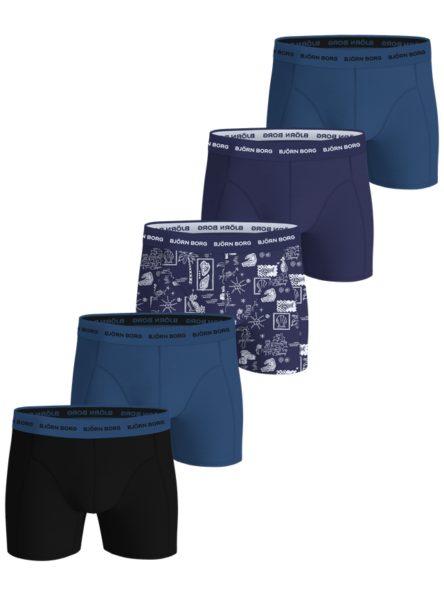 Cotton Stretch Boxer 5p  Multipack