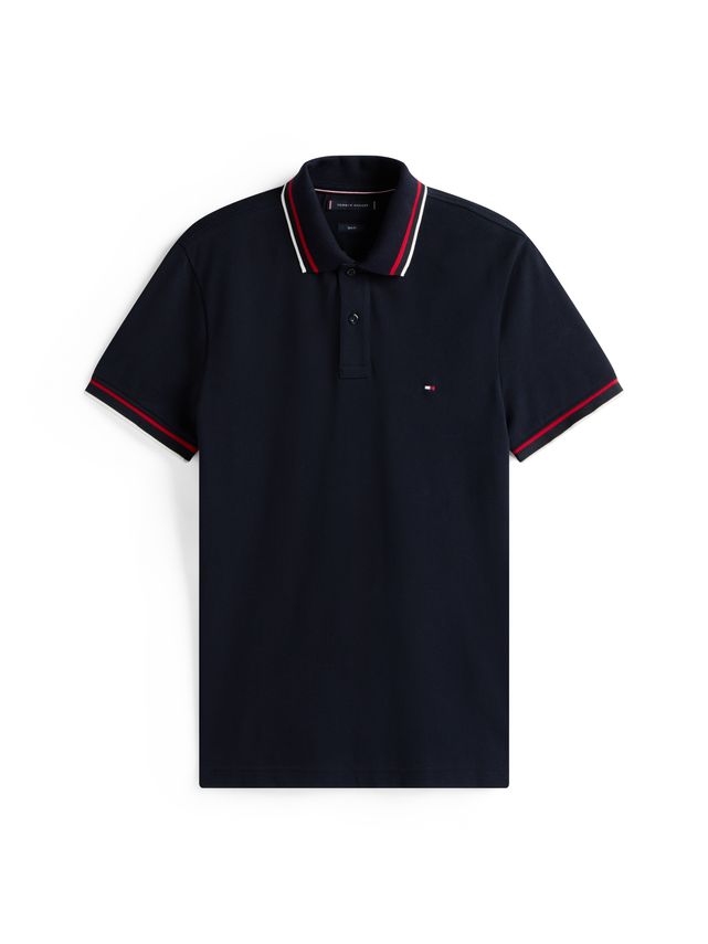 Cuff Interest Slim Fit Polo