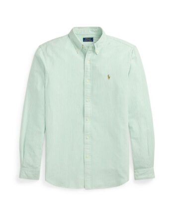 Custom Fit Striped Oxford Shirt