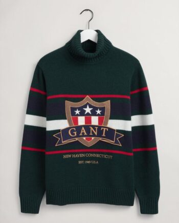 D1  Gant Banner Shield Turtleneck