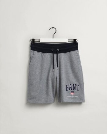 Retro Shield Sweat Shorts